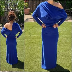 Avital Multi purpose maxi long sleeve dress